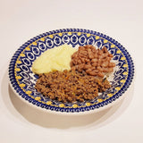 KIDS - Carninha Moída com arroz, feijão e purê
