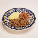 KIDS - Carninha Moída com arroz, feijão e purê