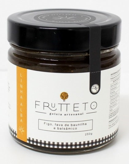 FRUTTETO GELÉIAS - FIGO, FAVA DE BAUNILHA E BALSÂMICO - 250g