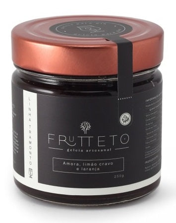 FRUTTETO GELÉIA P/ DRINKS (GT) - AMORA, LIMÃO CRAVO E LARANJA - 250g