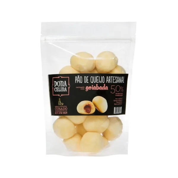 DONA CELINA - GOIABADA - Pão de Queijo Artesanal Congelado - 500g