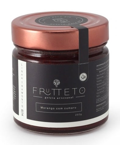 FRUTTETO GELÉIA P/ DRINKS (GT) - MORANGO COM CUMARU - 250g