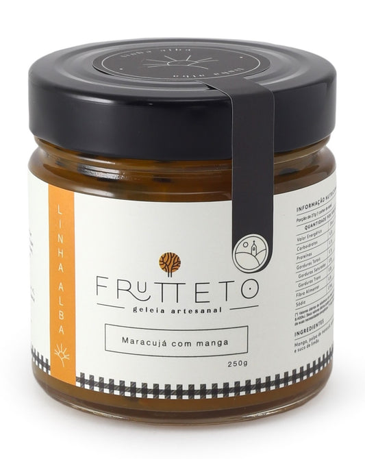 FRUTTETO GELÉIAS - MARACUJÁ COM MANGA - 250g