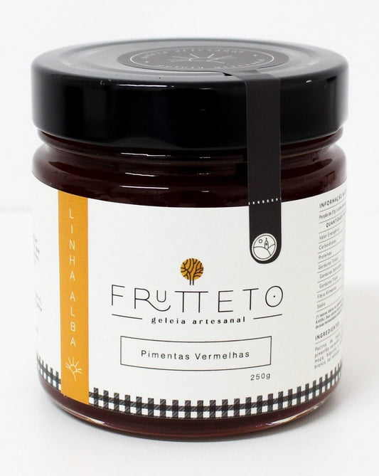 FRUTTETO GELÉIAS - PIMENTAS VERMELHAS - 250g