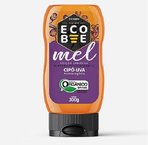 BISNAGA MEL ORGANICO CIPO UVA ECOBEE 300G