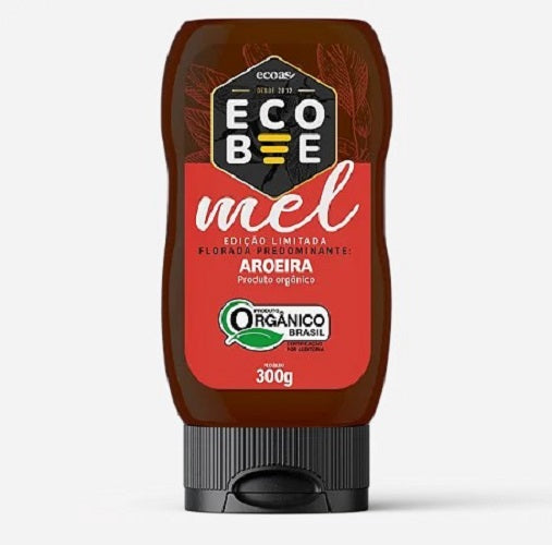 BISNAGA MEL ORGANICO AROEIRA ECOBEE 300G