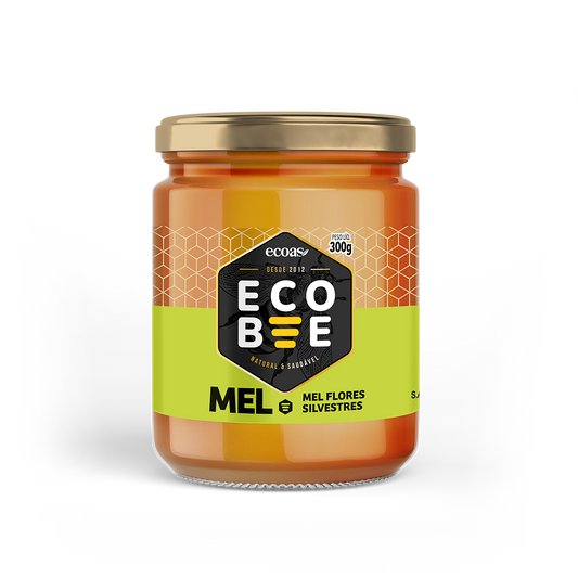 MEL SILVESTRE ECOBEE 300G (pote de vidro)