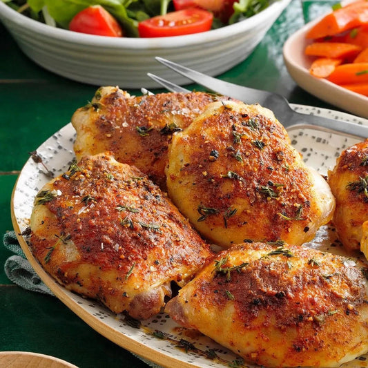 FAMÍLIA - PROTEÍNA PRÁTICA - 3 pessoas - Sobrecoxa Desossada, sem Pele e Assada 500g (4-5 sobrecoxas)
