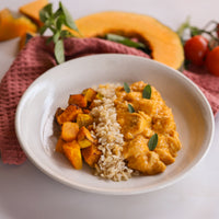 Duo Light - Frango Thai com Cubos de Abóbora Assada e Arroz Integral 300g