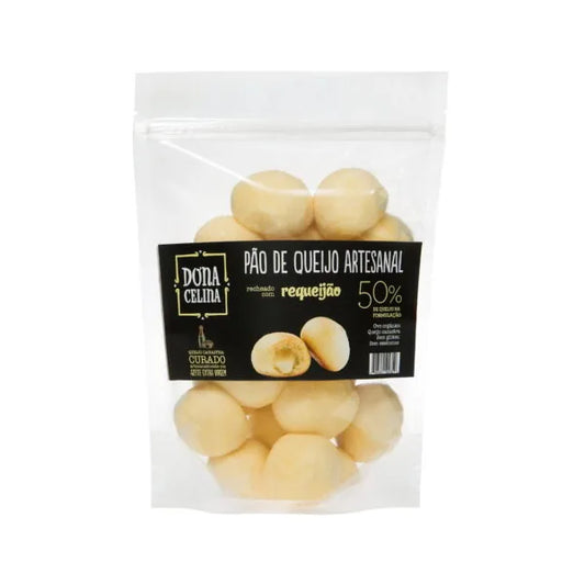 DONA CELINA - REQUEIJÃO - Pão de Queijo Artesanal Congelado - 500g