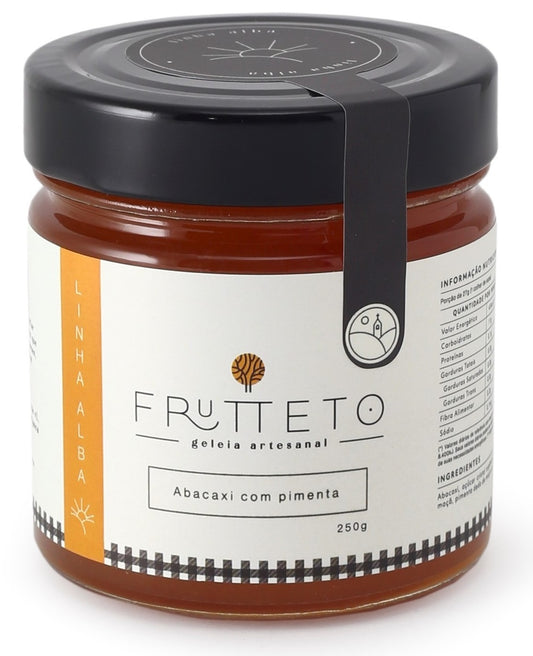FRUTTETO GELÉIAS - ABACAXI COM PIMENTA - 250g