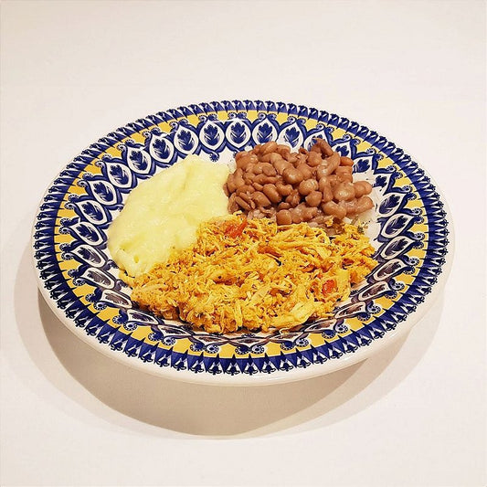 KIDS - Franguinho Desfiado com arroz, feijão e purê
